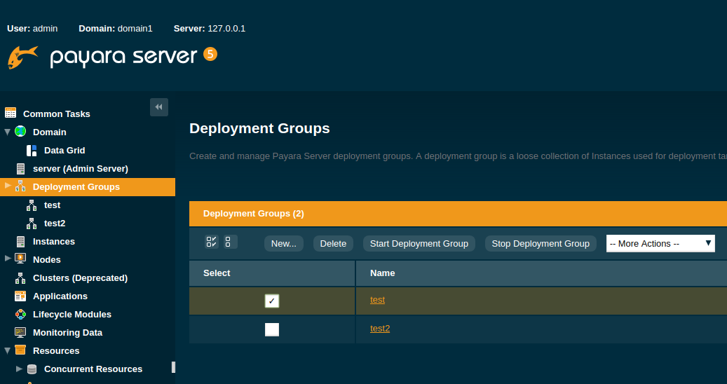 Delete a Deployment Group